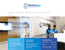 Tablet Screenshot of dentalogy.net
